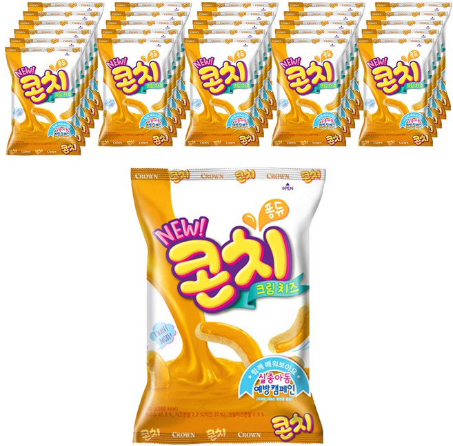 콘치 치즈크림, 110g, 27개