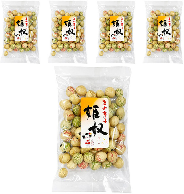 山口 姬奴 豆菓子, 180g, 5包