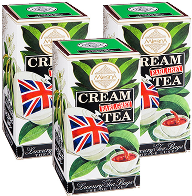 믈레즈나 크림 얼그레이 홍차, 2g, 30개입, 3개