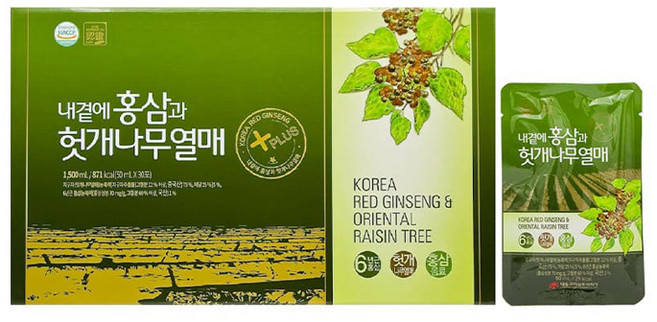 내곁에 홍삼과 헛개나무열매, 1.5L, 1개