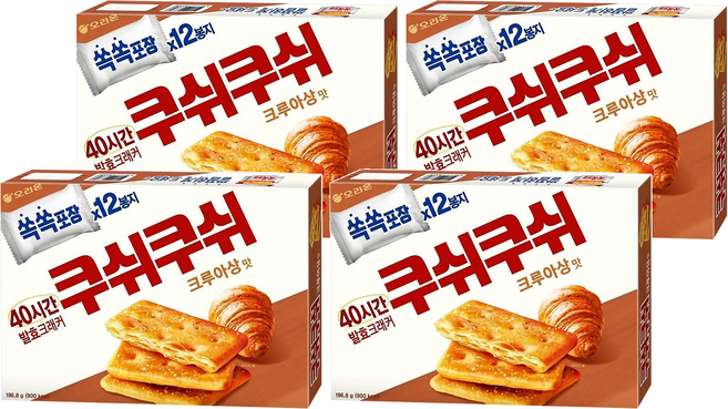 ORION 好麗友 千層酥打餅乾 焦糖口味, 196.8g, 4盒
