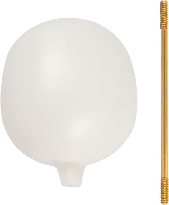 動手族 馬桶水箱浮球組 鉛合金桿 PE球 台灣製, 白色