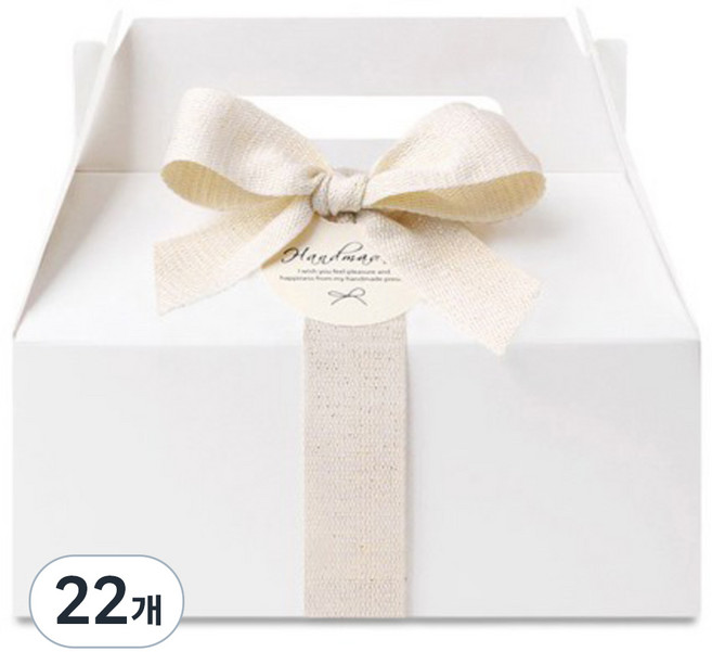 인디케이 핸들상자 중, 화이트, 22개