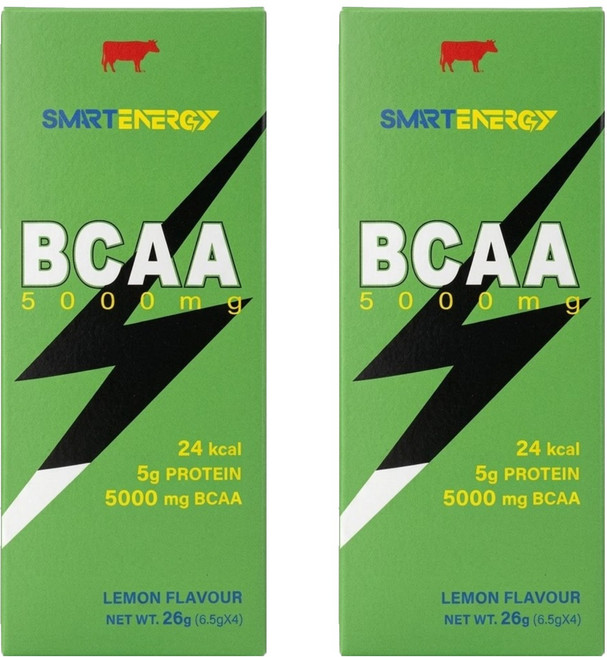 RED COW 紅牛 聰勁即溶BCAA 5000mg 檸檬口味 4包, 26g, 2盒
