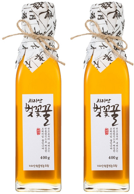 지리산한봉영농조합 벚꽃꿀, 2개, 400g