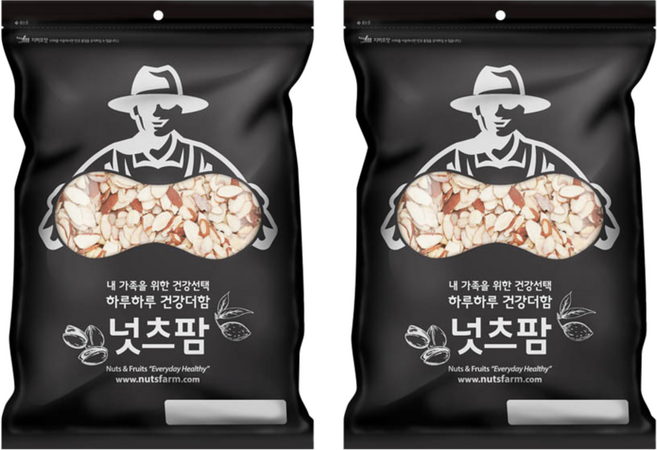NUTS FARM 杏仁片, 100g, 2包