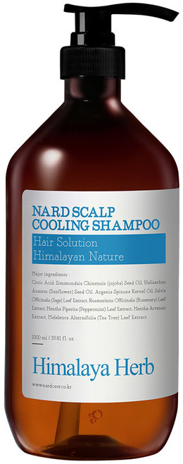 나드 두피 쿨링 샴푸, 1L, 1개