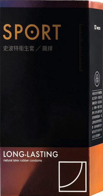 SPORT 史波特 衛生套 飆捍型, 12入, 1盒