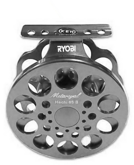 RYOBI 利優比 前打輪 捲線器, HECHI 85 II, 銀色, 1個