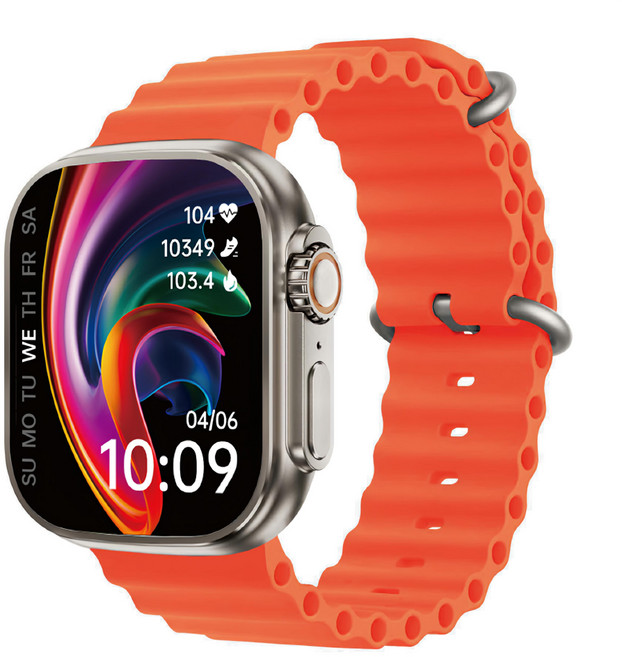 Songwin 尚之宇 全能觸控智慧手錶ULTRA 4.9 x 4.4 x 1.3cm, 金色