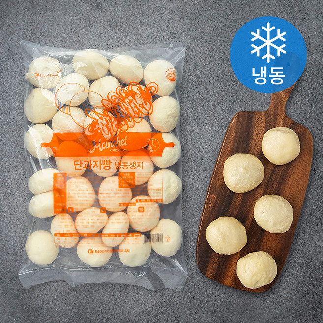 맨치트 단과자빵 생지 (냉동), 50g, 30개입, 1개