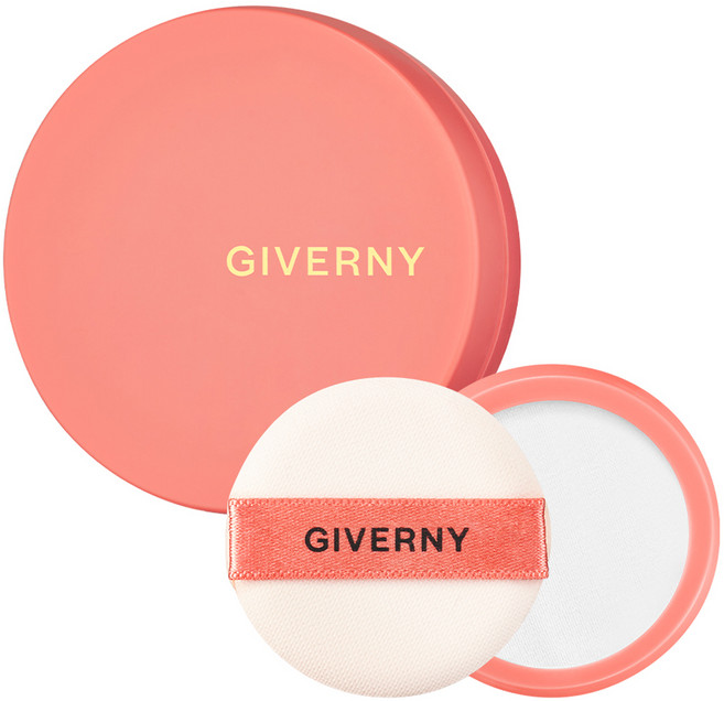 지베르니 밀착 커버 파운데이션 미니 휴대용기 64mm, 핑크, 1개