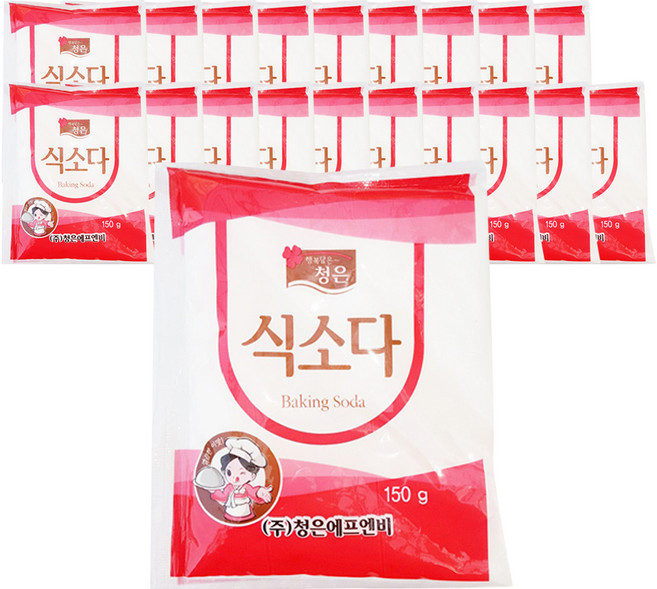 Cheongeun F&B 食用蘇打, 150g, 20個