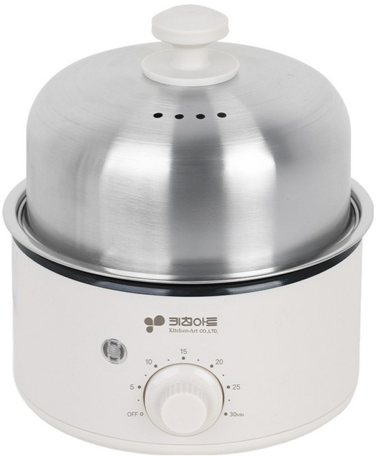 키친아트 풀스텐 1단 계란찜기, KA-2688C1