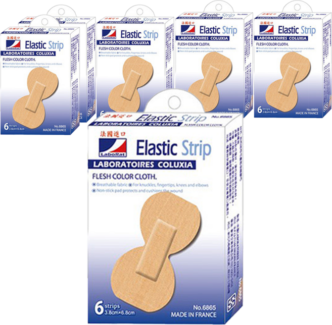 LaboRat 指頭貼伸縮膠布, 6片, 6盒