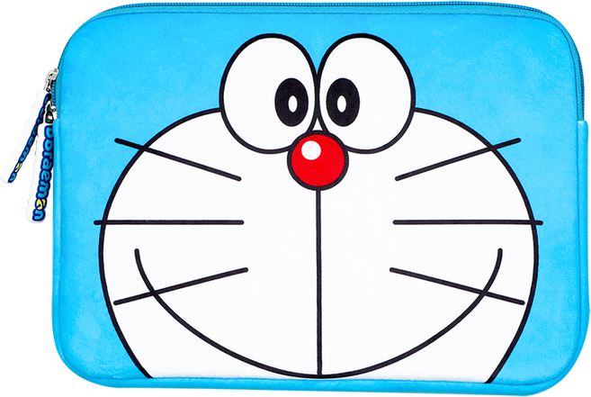 도라에몽 13 아이패드 노트북 파우치, 도라에몽 얼굴, 1개
