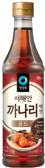 청정원 까나리 액젓 골드, 1kg, 1개