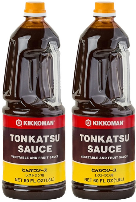 기꼬만 돈까스 소스, 1.8L, 2개