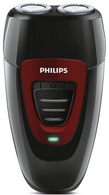 PHILIPS 飛利浦 雙刀頭電鬍刀, 黑色, PQ182