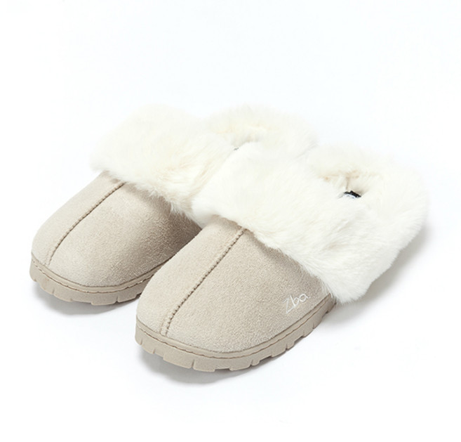 조브하 여성용 겨울 털 방한실내화 슬리퍼 ZBS-220927
