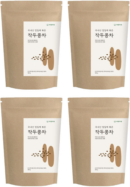 자연지애 작두콩차, 300g, 1개입, 4개