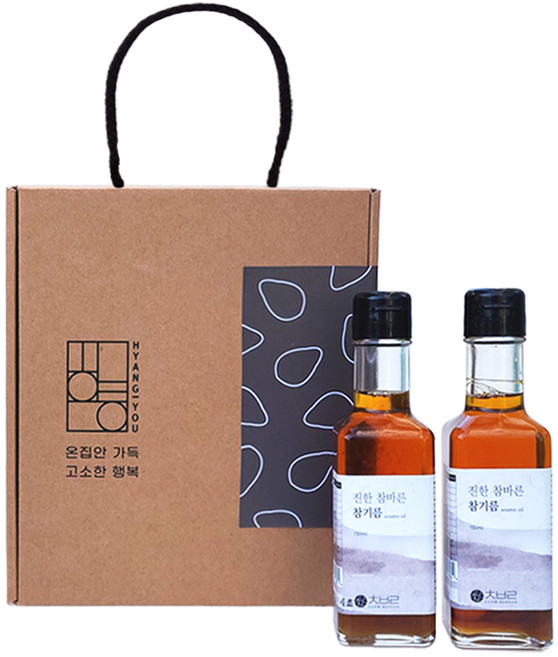 향유 참기름 4호 선물세트, 1세트