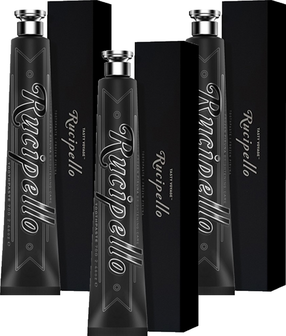 루치펠로 브라이트닝 케어 프로즌 프루나 치약, 70g, 3개