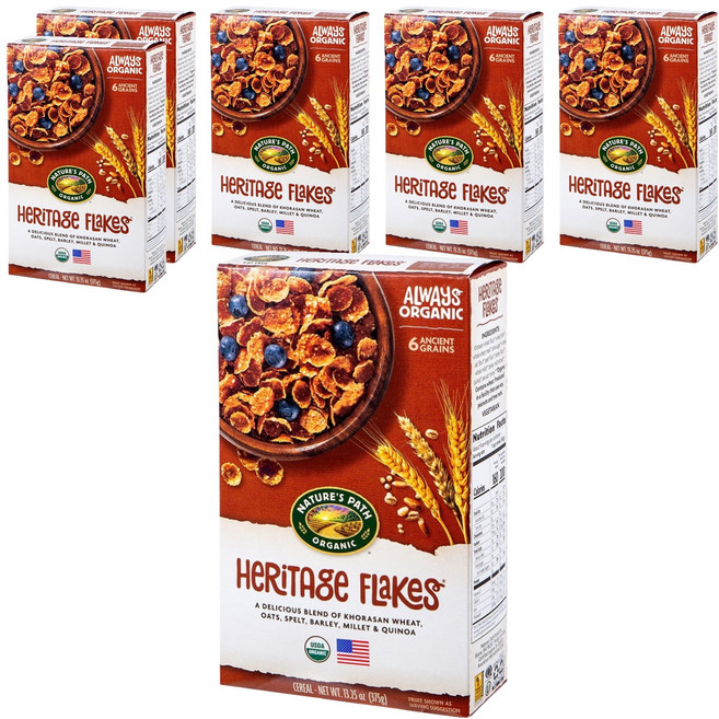 네이쳐스패스 헤리티지플레이크, 375g, 6개