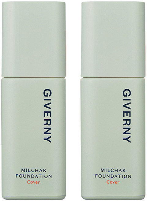 지베르니 밀착 커버 파운데이션 30ml, 2개, 내추럴 베이지