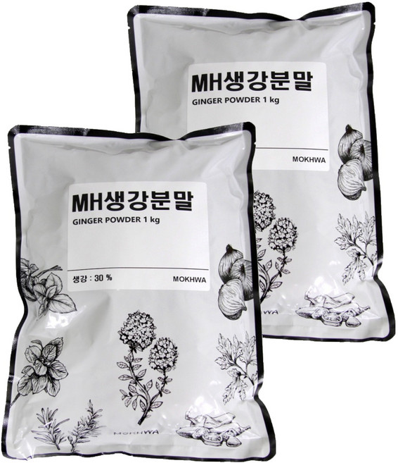딜리셔스마켓 MH생강분말, 1kg, 2개