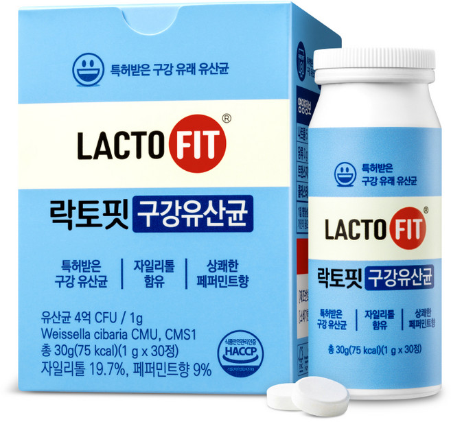 락토핏 구강 유산균, 30정, 1개