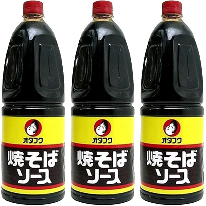 오타후쿠 야끼소바 소스 업소용, 2.2kg, 3개