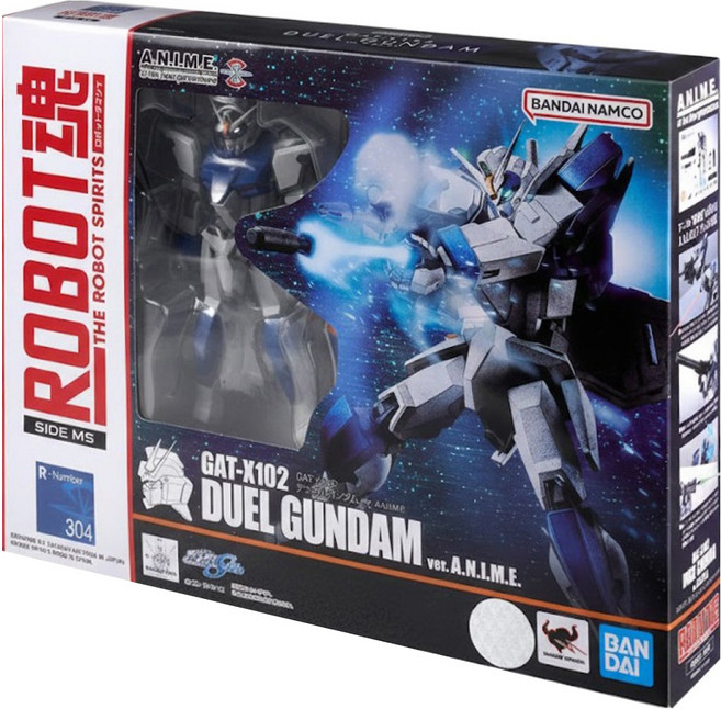 BANDAI ROBOT魂 機動戰士鋼彈SEED 決鬥鋼彈 ver. 動畫版 A.N.I.M.E. GAT-X102 12歲以上, 1盒