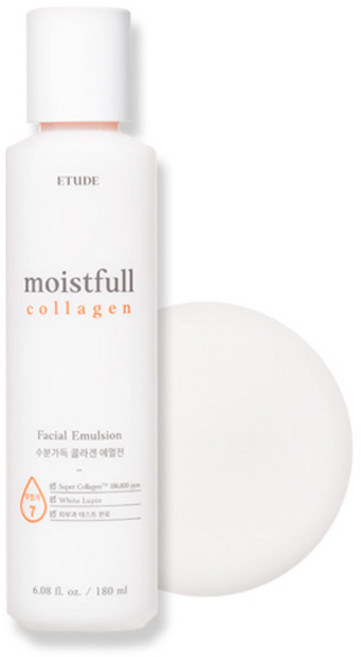 ETUDE House 水潤滿滿膠原蛋白乳液, 180ml, 1個
