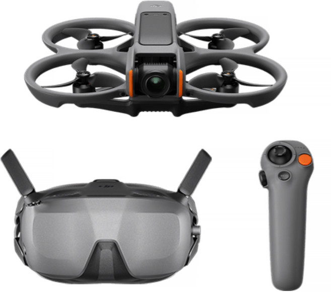 DJI 아바타 2 플라이 자동 콤보 드론 + 배터리 세트, 혼합색상, 1세트