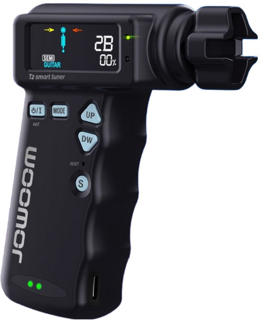 조움 T2 PLUS 기타 스마트 튜너, 1개