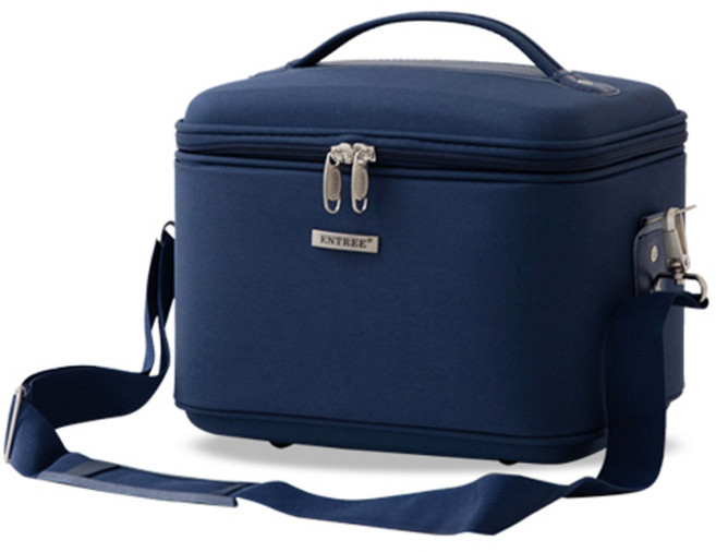 앙뜨레 화장품 가방 SH-505, 네이비(남색), 1개