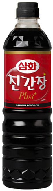 삼화식품 진간장 플러스, 900ml, 1개