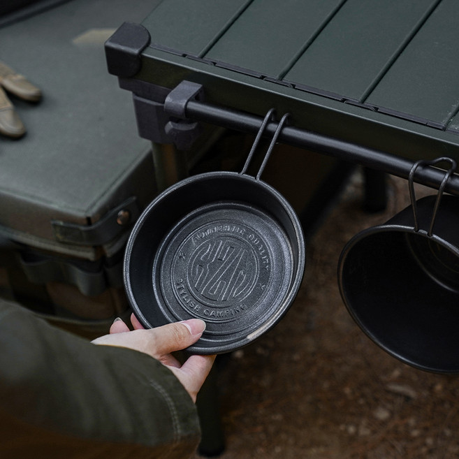 카즈미 필드 크레프트 시에라컵 2종 세트 K23T3K05BK, 블랙, 1개