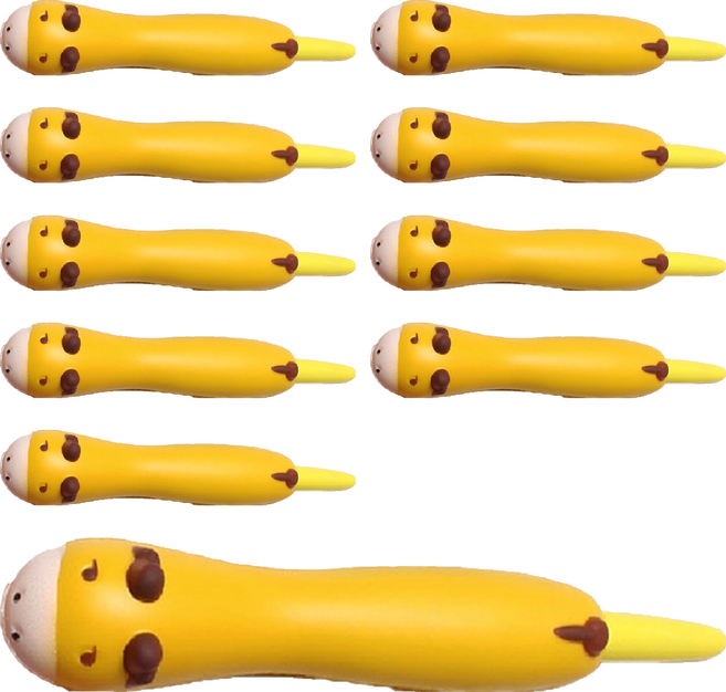 捏捏樂紓壓筆 0.5mm 5支, 長頸鹿, 2組