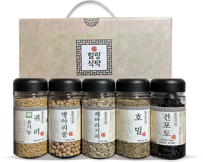 힐링식탁 건강채움 4호 5종 선물세트, 1세트