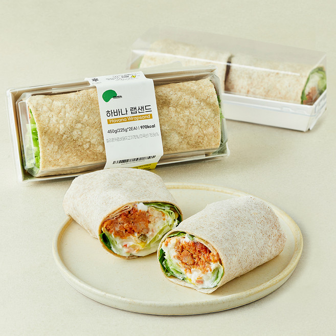 프레밀 하바나 랩샌드, 225g, 2개, 1개입