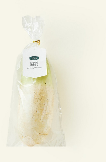 친환경 인증 프리미엄 무, 1200g, 1개, 1개입
