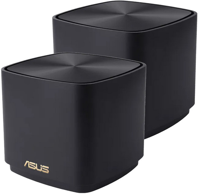 ASUS 華碩 無線路由器 黑色 原廠保固, ZenWiFi AX Mini (XD4), 2個