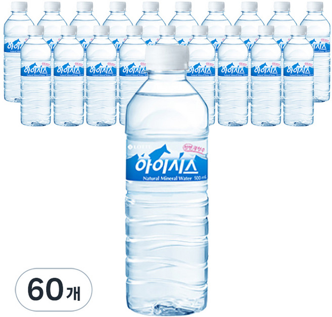 아이시스, 500ml, 60개