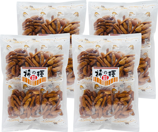 秘製醬燒 柿種米果 6包, 4個, 65g