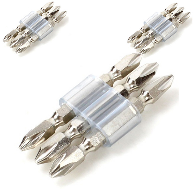 코텍스 고강도 드릴 실버 비트 십자, 6개
