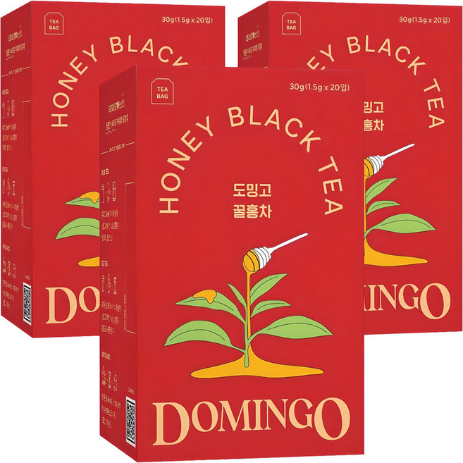 도밍고 꿀홍차, 1.5g, 20개입, 3개