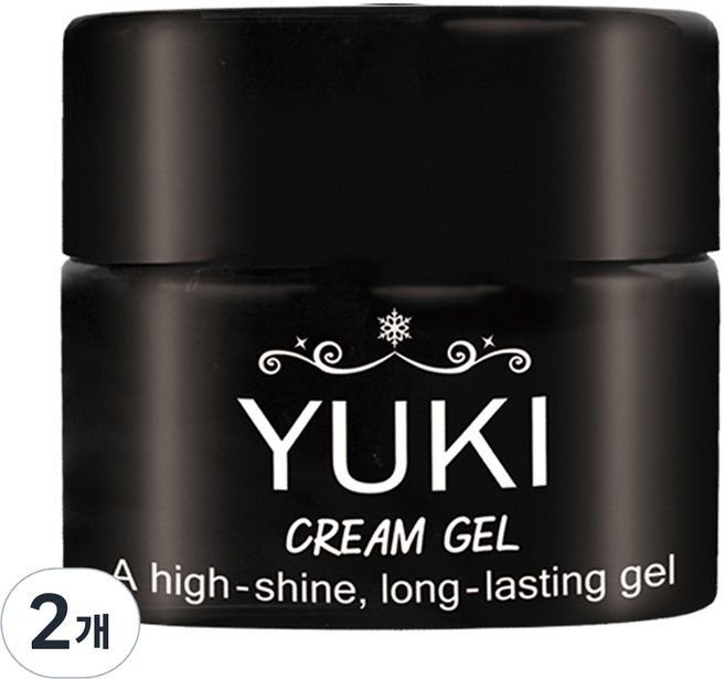 유키 크림 쏙오프 빌더 클리어젤, 2개