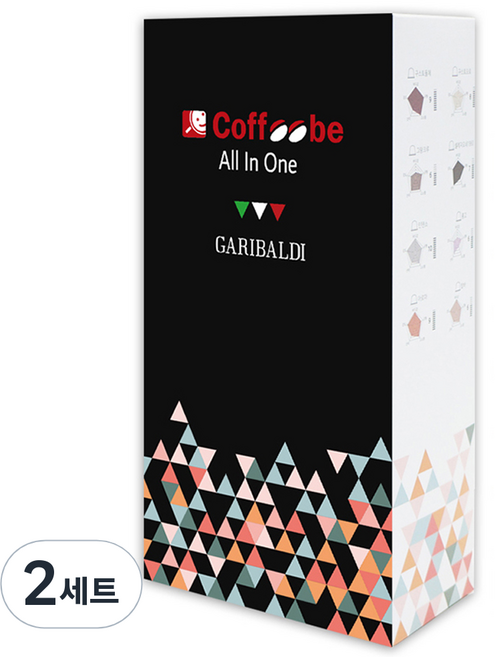 커피비 올인원 네스프레소 호환 에스프레소 캡슐커피 세트, 5g, 2세트, 80개입